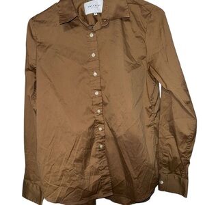Elegant Brown Women's Blouse